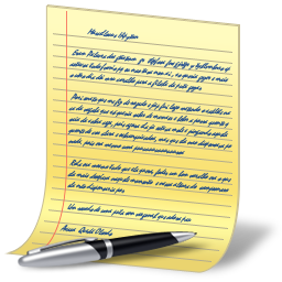 Write Document Icon 256x256 png